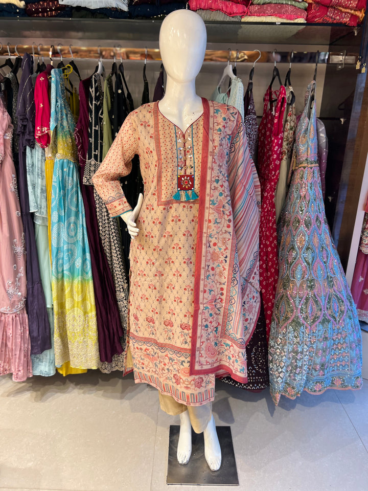 DURGA DESIGNER SUIT- 497