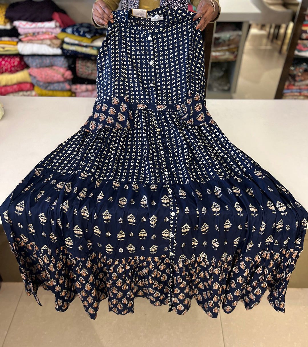 ARUSHI DESIGNER KURTI FROCK- TH15