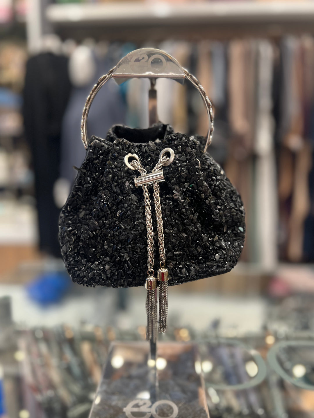 LOGUS HAND BAG-LG1038/BLACK