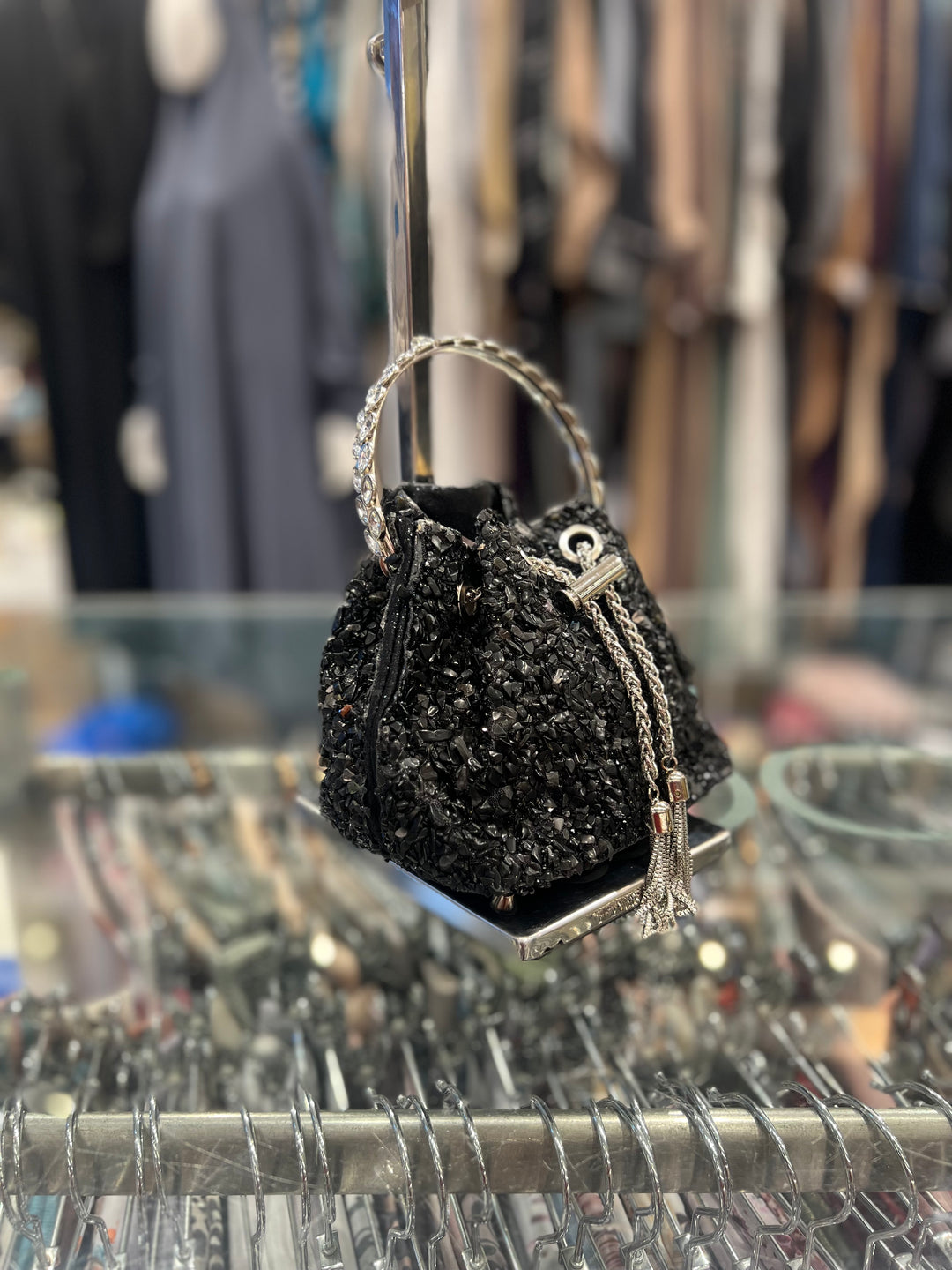 LOGUS HAND BAG-LG1038/BLACK