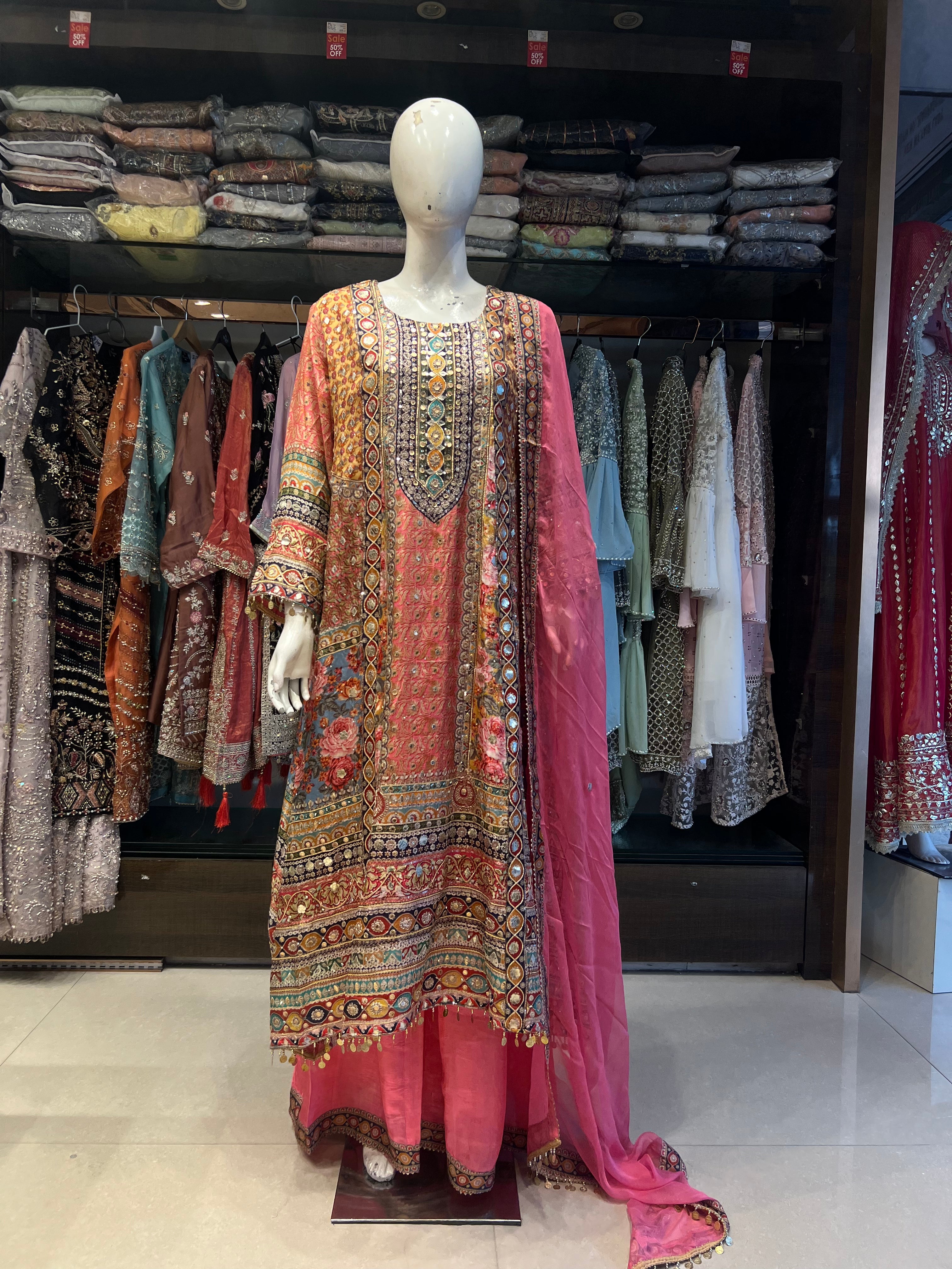 RAJWADI DESIGNER SUIT -BTUS50/