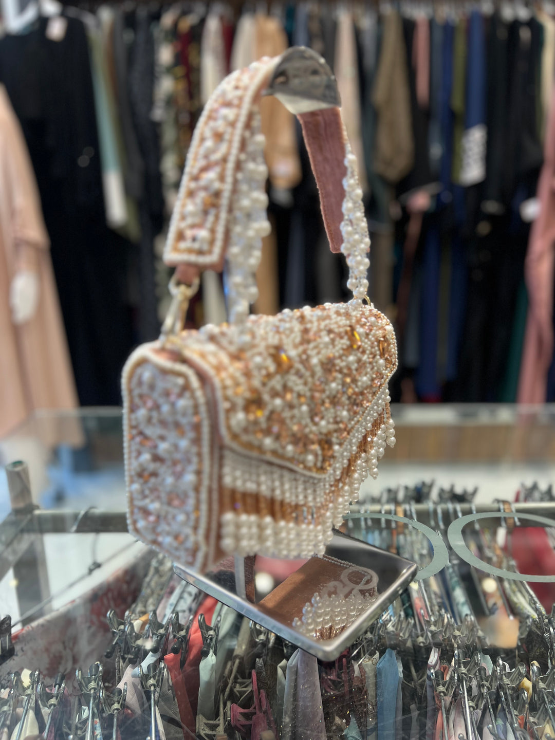 HAND BAG - 11910 /PINK/