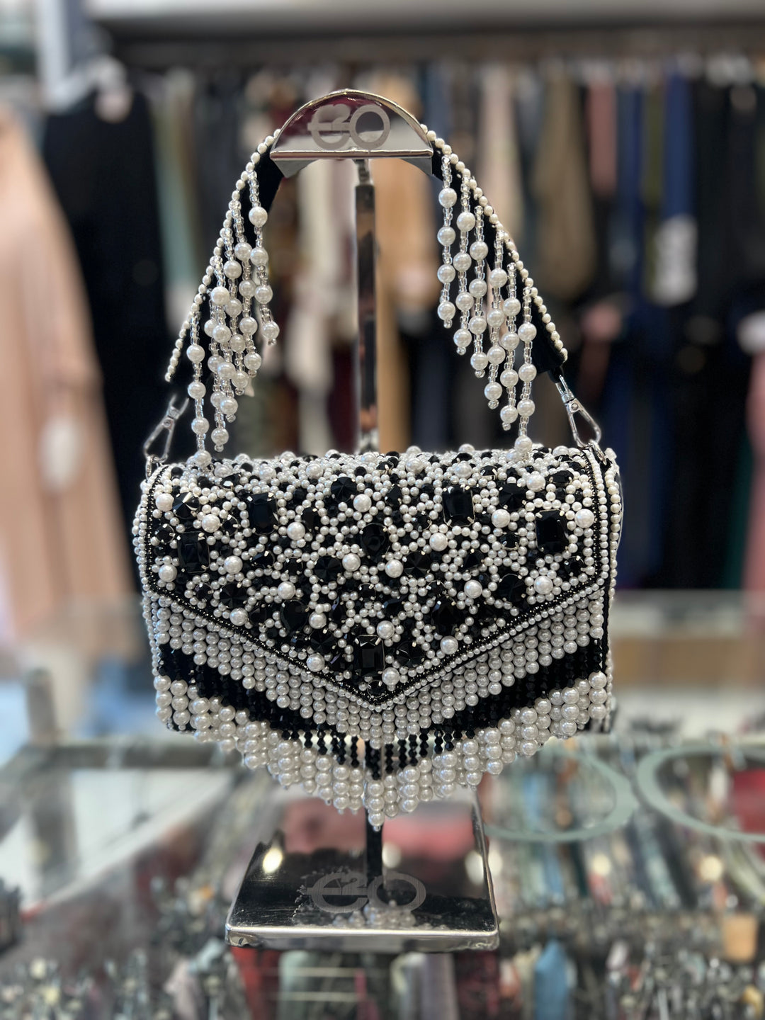 HAND BAG - 11910 /BLACK/