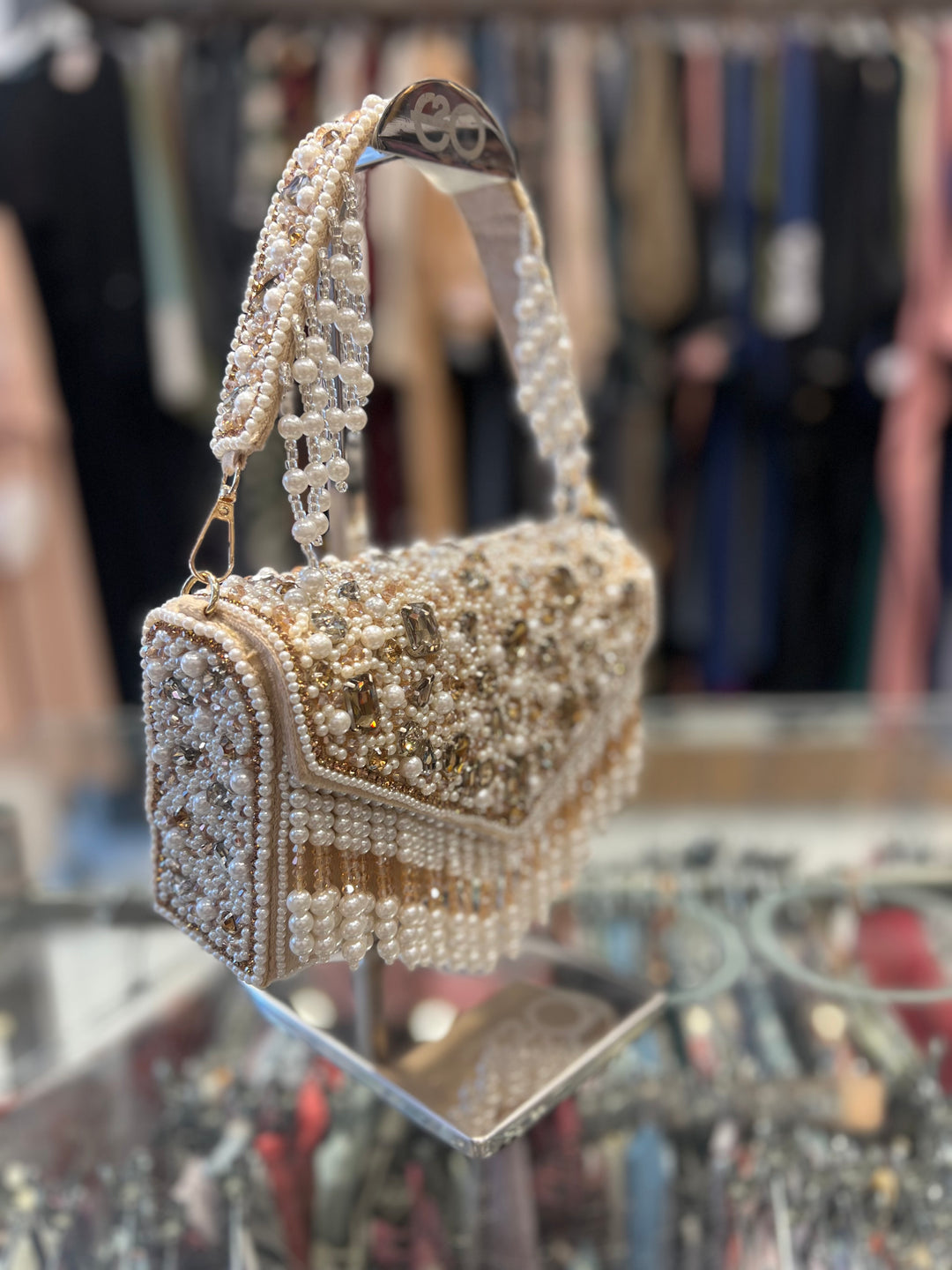 HAND BAG - 11910 /BEAGE/