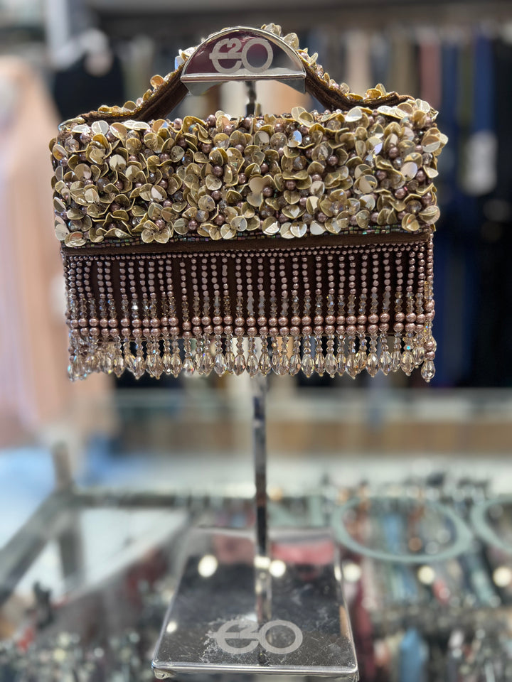 HAND BAG - 01211/BROWN/