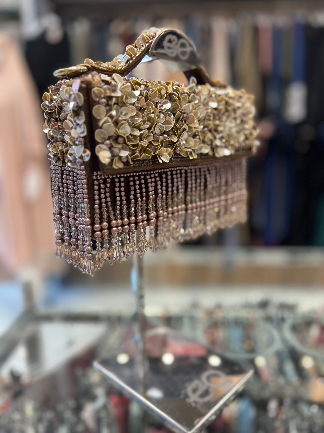 HAND BAG - 01211/BROWN/