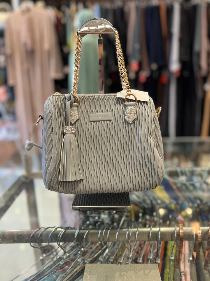 HAND BAG - BH01/SILVER/