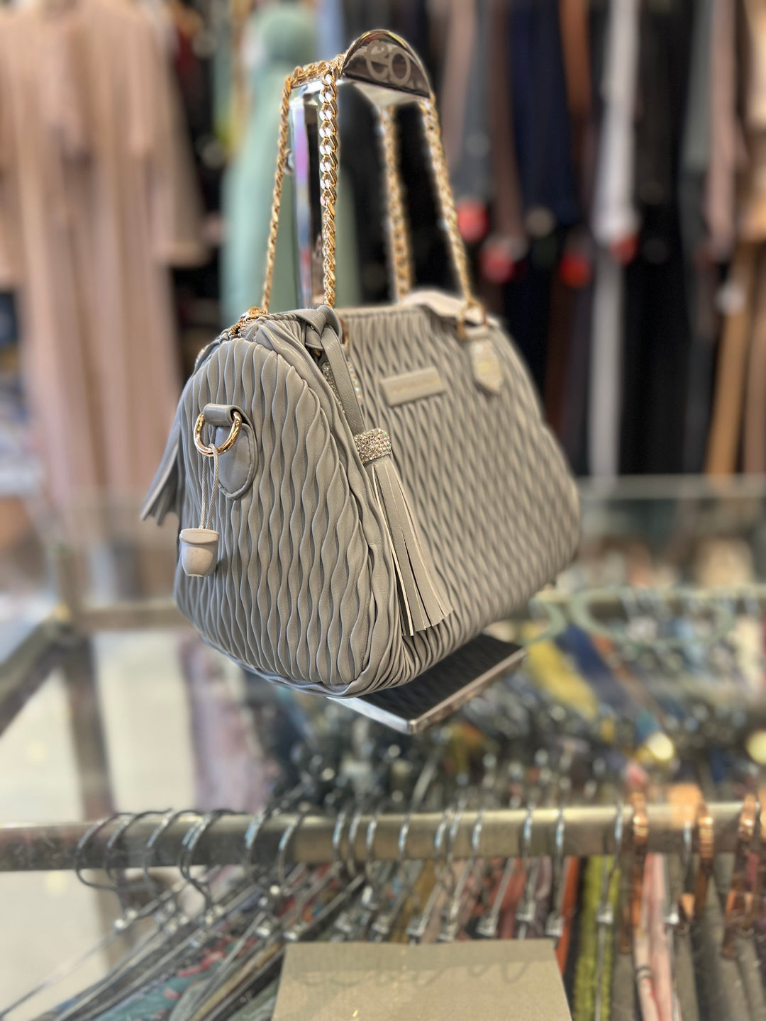 HAND BAG - BH01/SILVER/