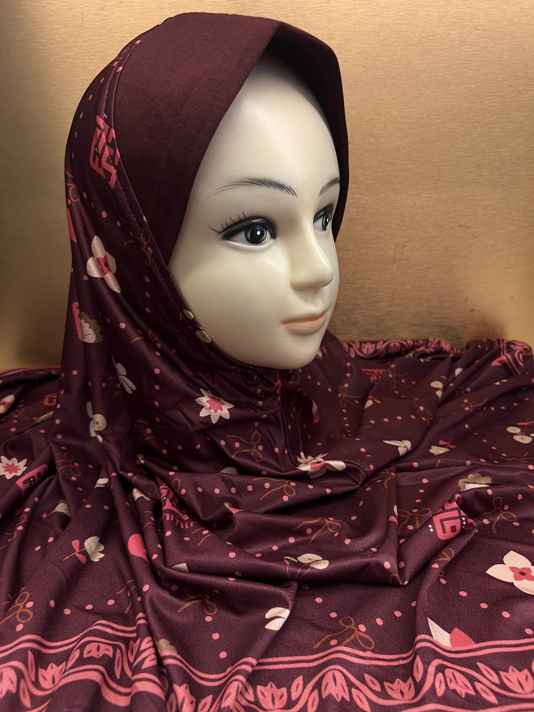 MALAYSIAN HIJAB Ready to Wear Super Hit PRINTED LYCRA Soft Fabric Pin-less plain Hijabs- BJ010