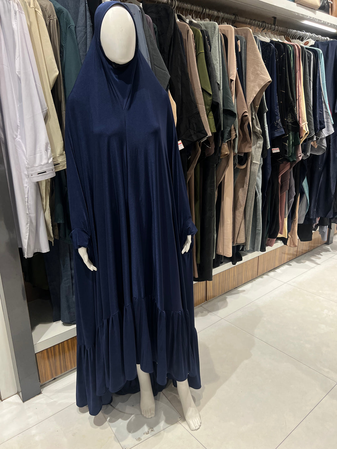 RAMZAN NAMAZ (FULL LENGHT) JILBABS KHIMAR (70’ INCHES) -F6006(HIT COLOURS RESTOCKED)