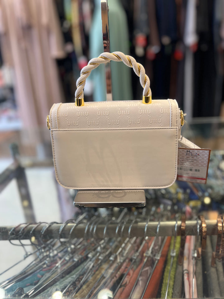 FANCY HAND BAG - BH11/WHITE/