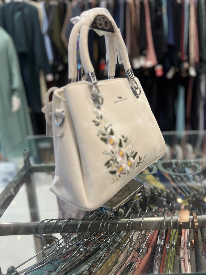 HAND BAG - BH23/WHITE/