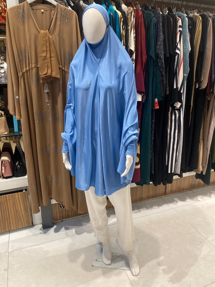 RAMZAN LONG NAMAZ JILBAB HIJABS (NEW COLOURS) (50 INCH) -F5005/FSR