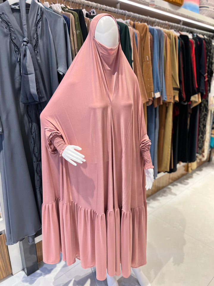 RAMZAN NAMAZ (FULL LENGHT) JILBABS KHIMAR (70’ INCHES) -F6006(HIT COLOURS RESTOCKED)