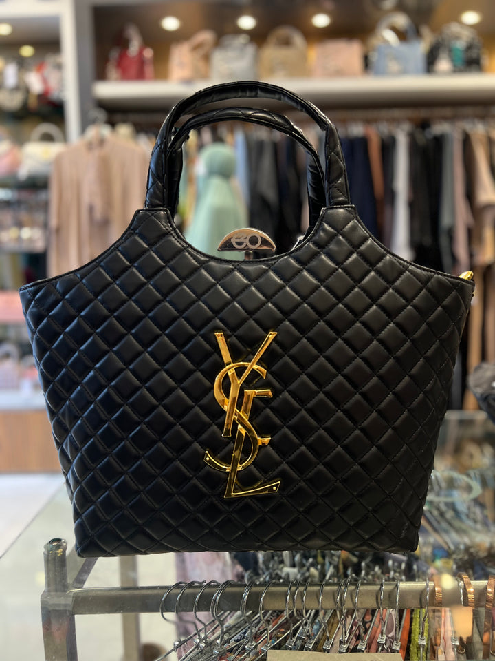 YSL HAND BAG - BH22/BLACK/
