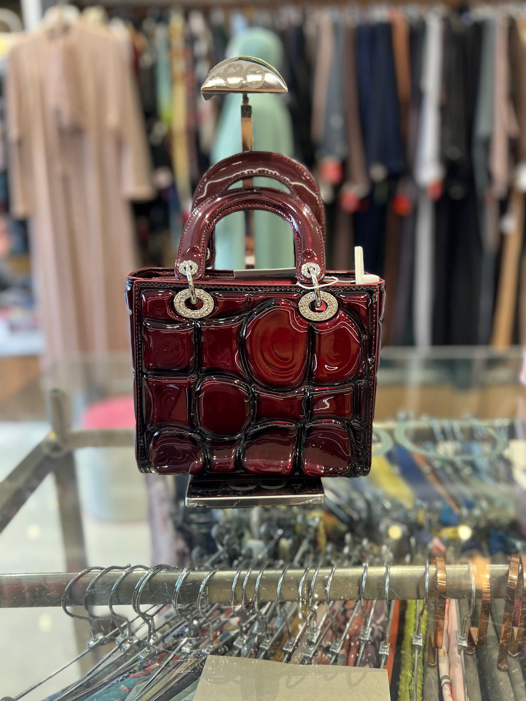 HAND BAG - BH14/MAROON/