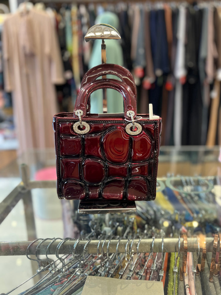 HAND BAG - BH14/MAROON/