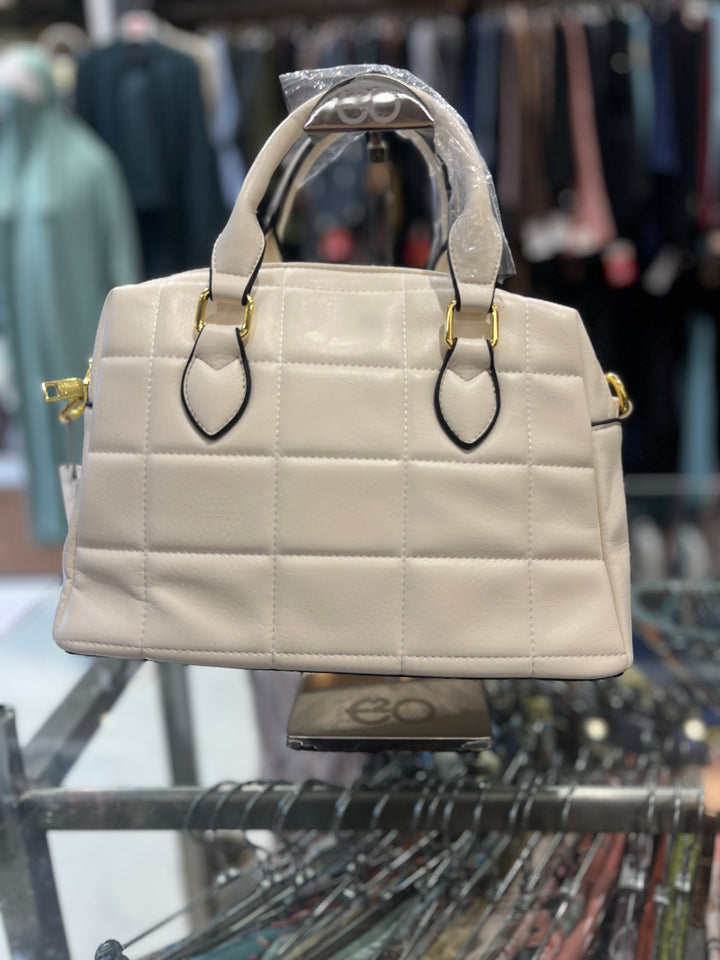 YSL HAND BAG - BH19/Off White/