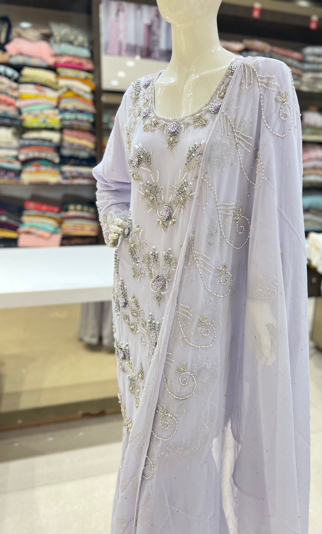 gharara lavender-kms08