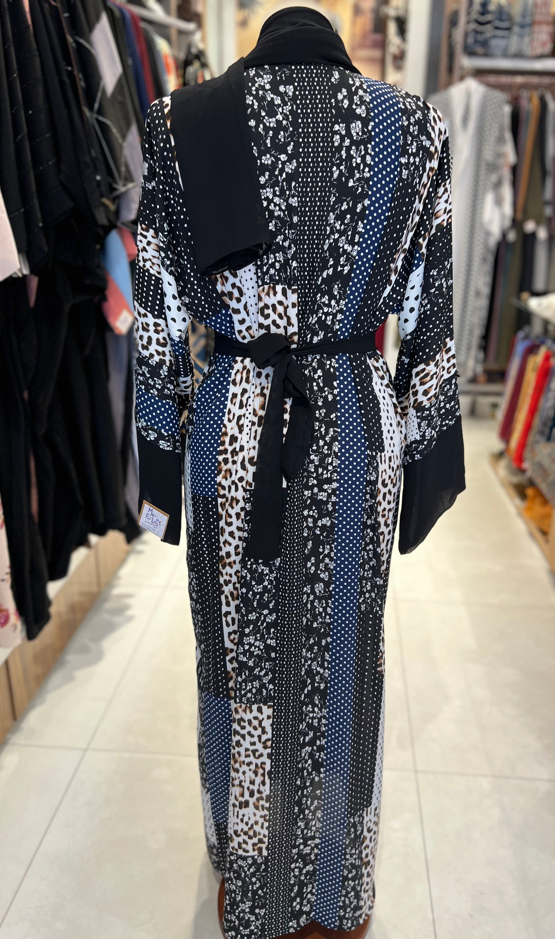 PRINTED ABAYA-JN02