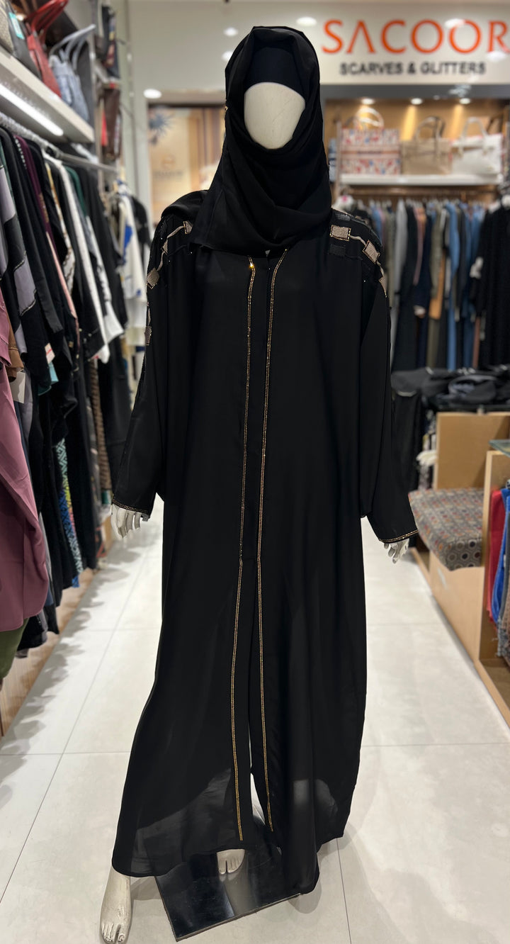 black abaya-jn322