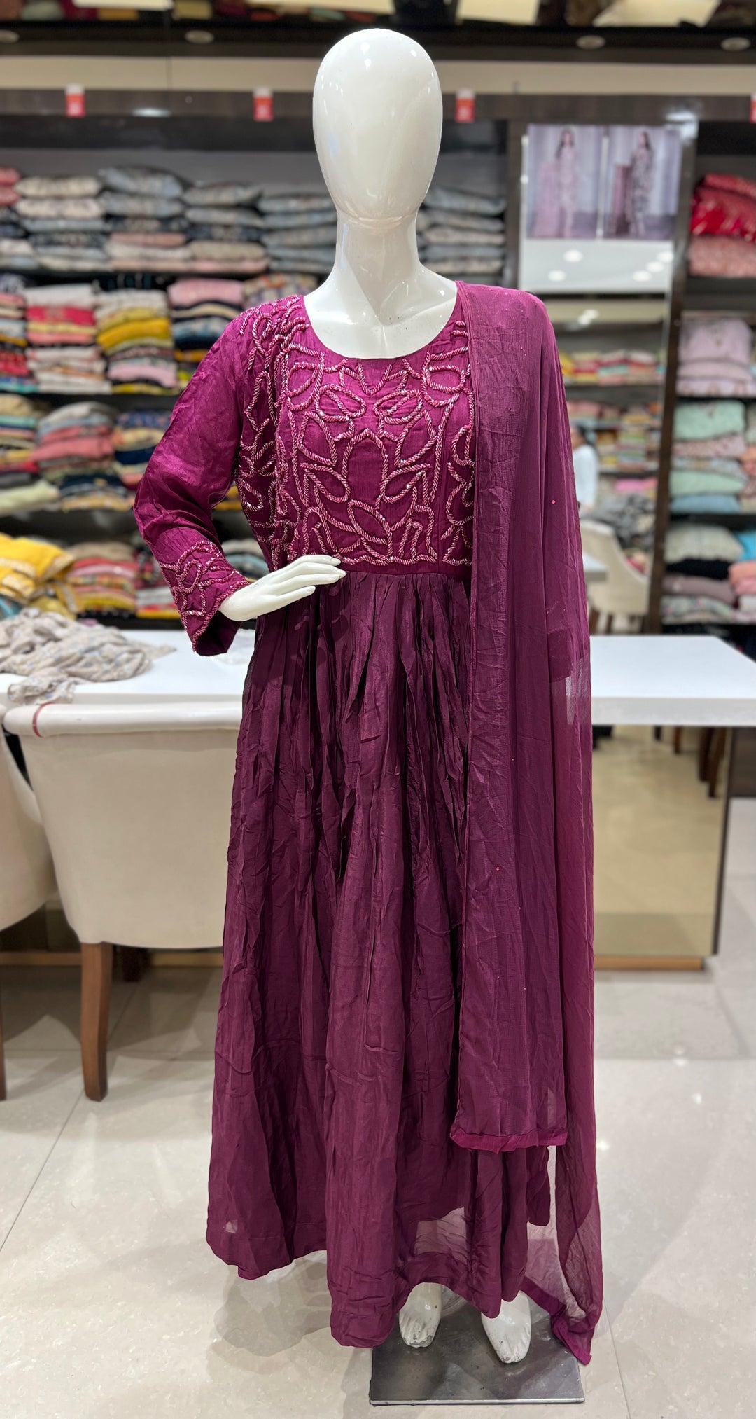 FROCK WITH DUPATTA-KT02