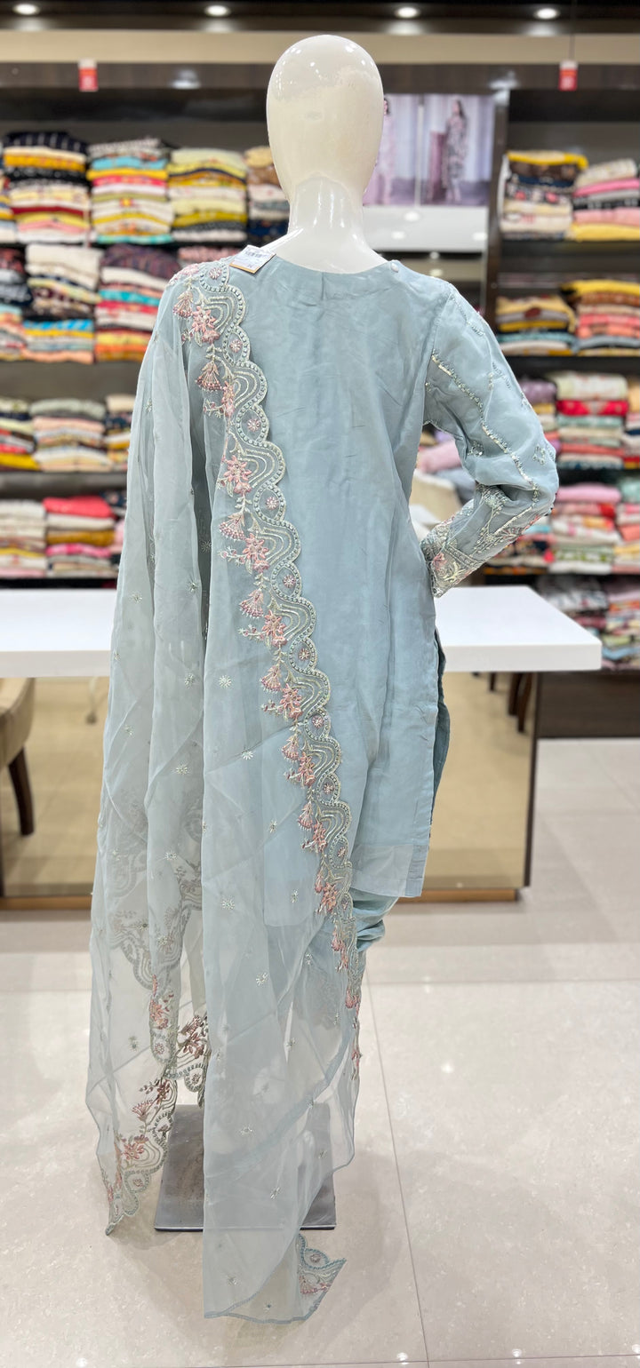 NILAM DESIGNER HUSNARA EMB SUIT- H701