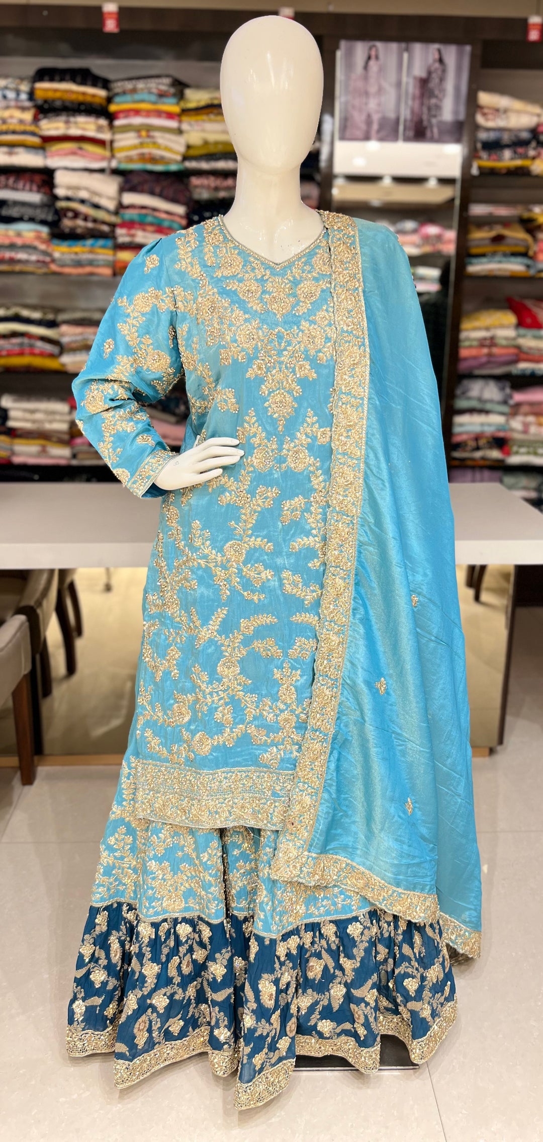 katrina emb farshi sharara set-7591