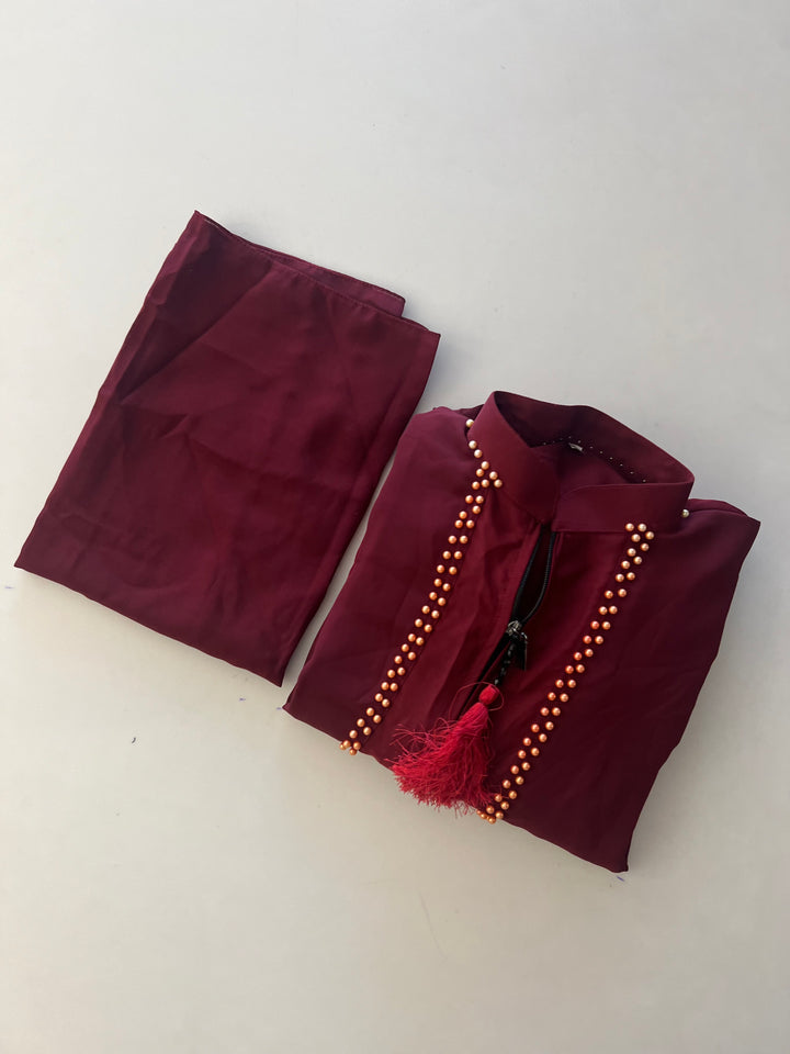 Casual Abayas Maroon 040792