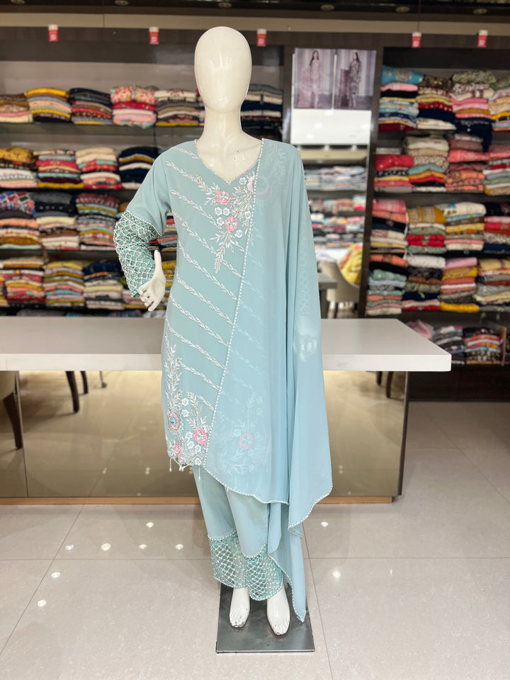 DESIGNER GHARARA SET-KM16