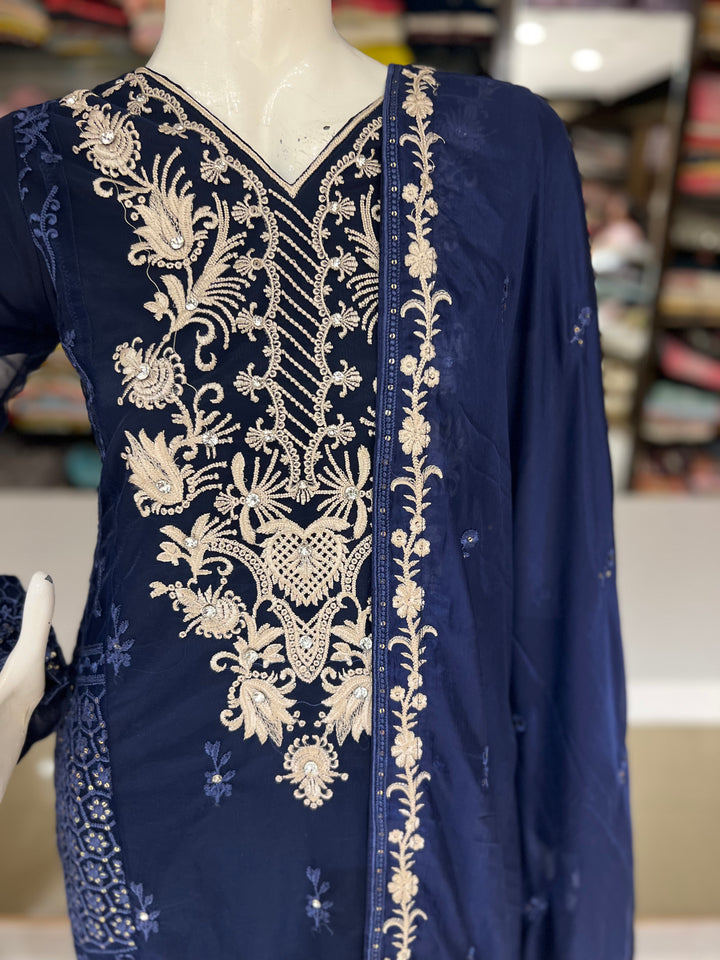 NIDA DESIGNER THREAD WORK SUIT- K7251