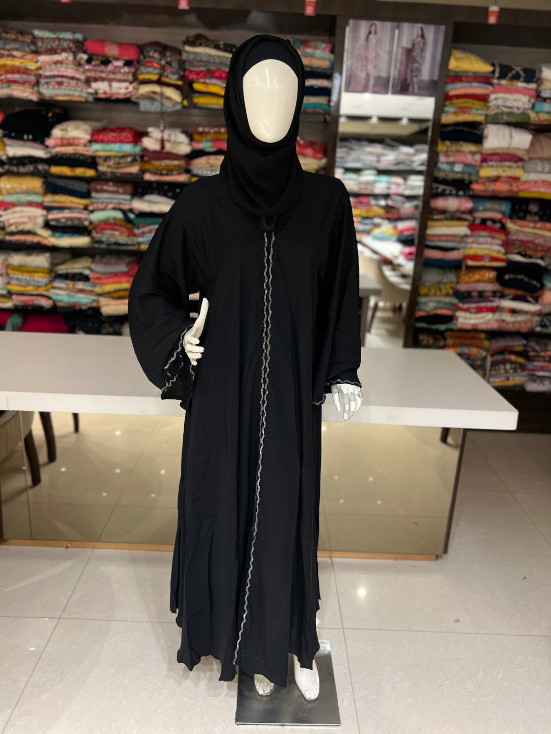 BEIGE ABAYA-JN51