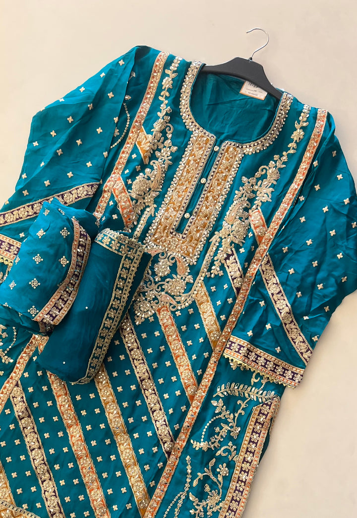 MEENAKUMARI DESIGNER EMB SUIT- IKI25