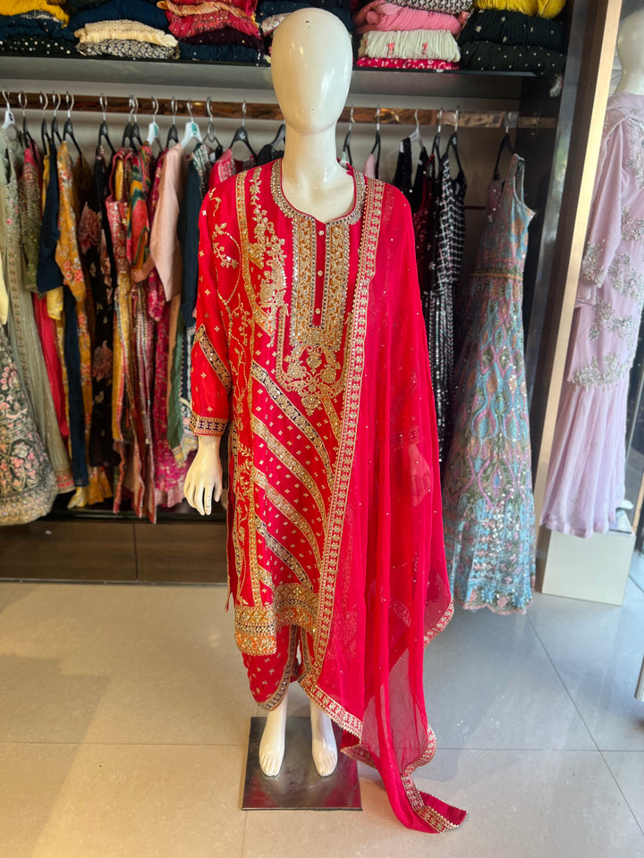 NANDINI DESIGNER EMB SUIT- IKI25