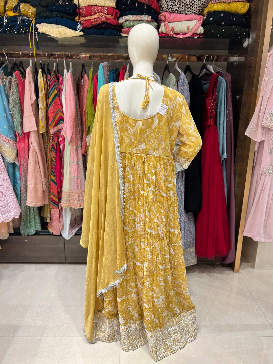 CHANDINI DSIGNER LONG FROCK- IKG7