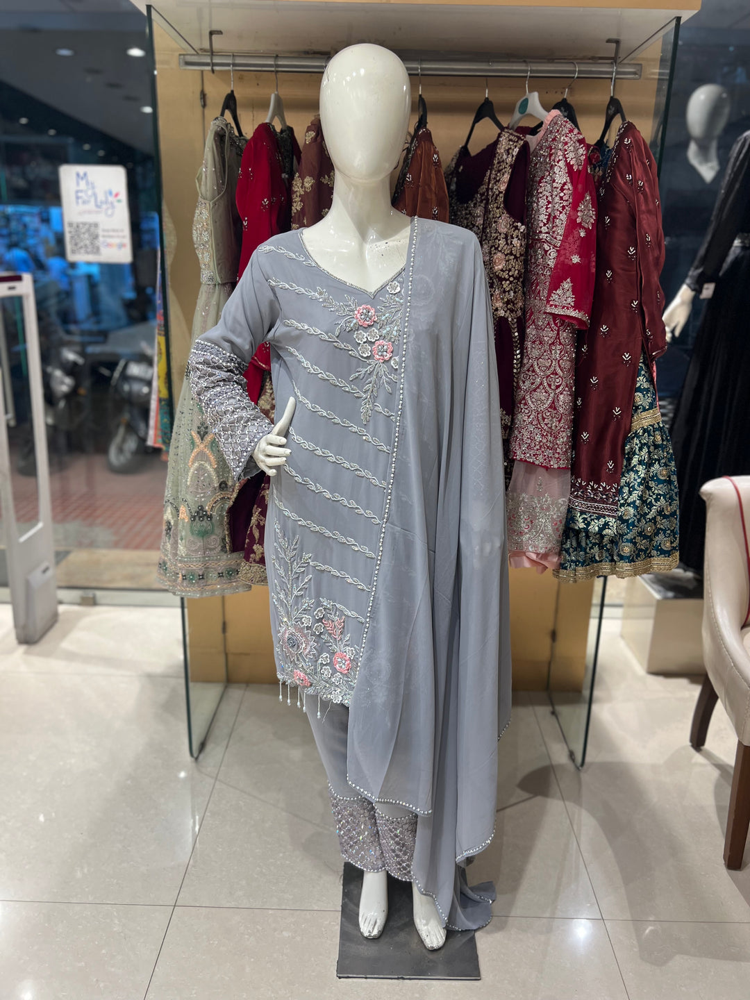 HUMA DESIGNER GHARARA- KM16