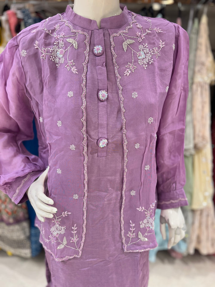 FALAK DESIGNER KOTI SUIT- KTG1