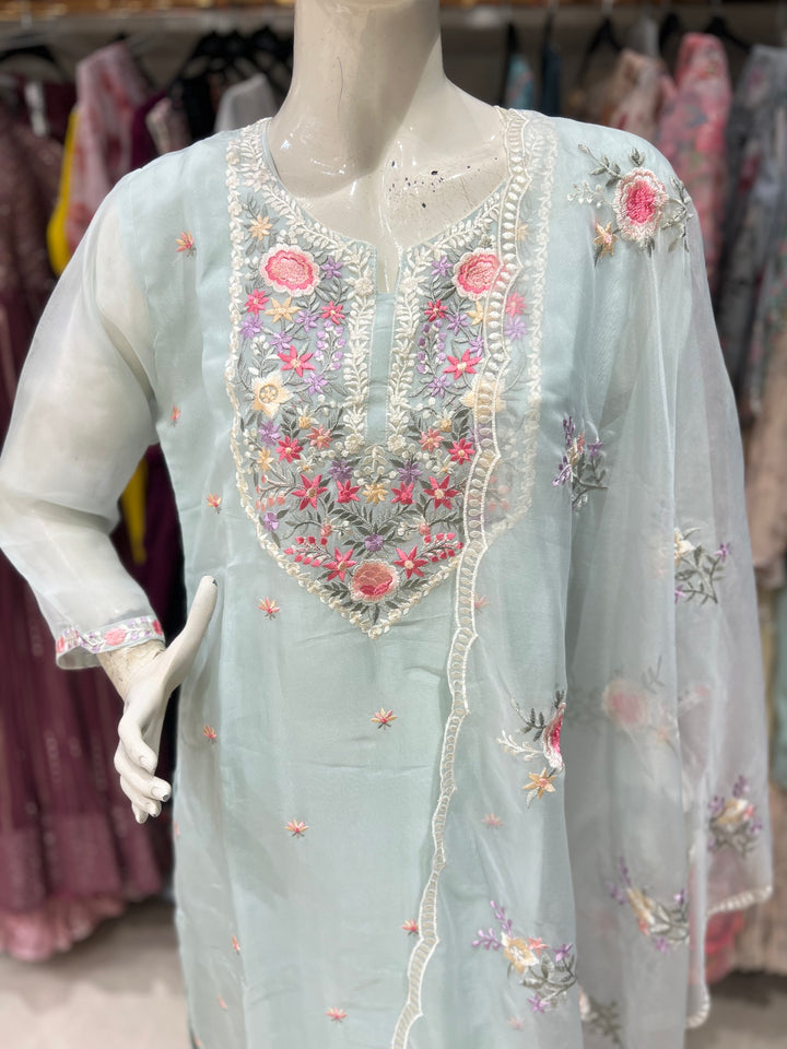 NEHA DESIGNER EMB SUIT- BTB5