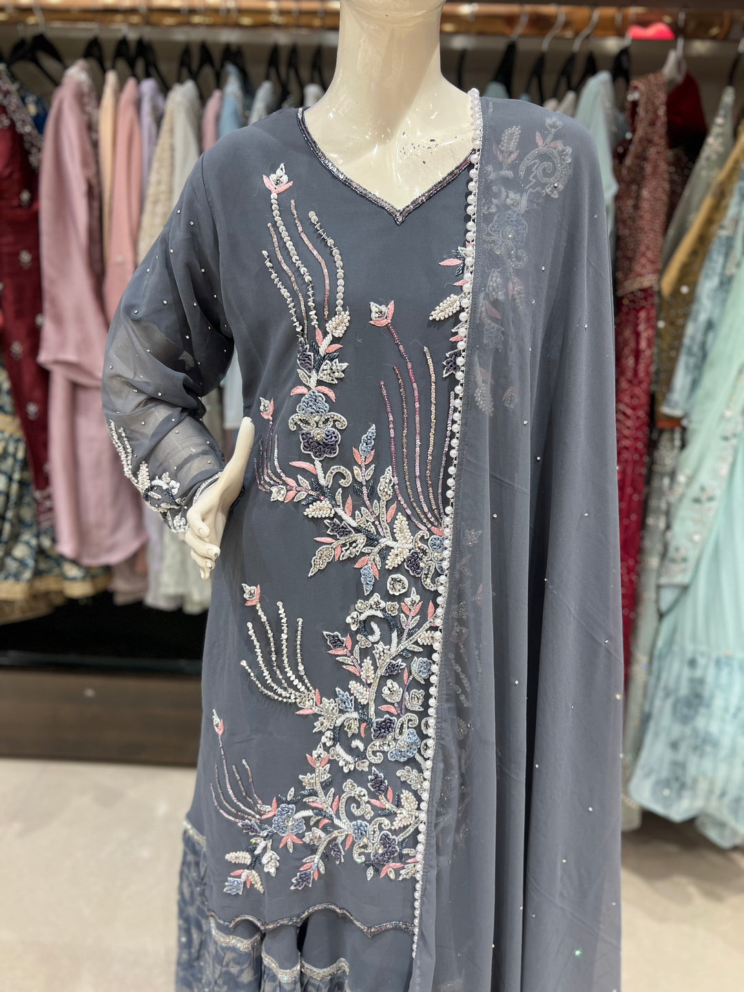 KASHVI DESIGNER SHARARA SUIT- KMSB7