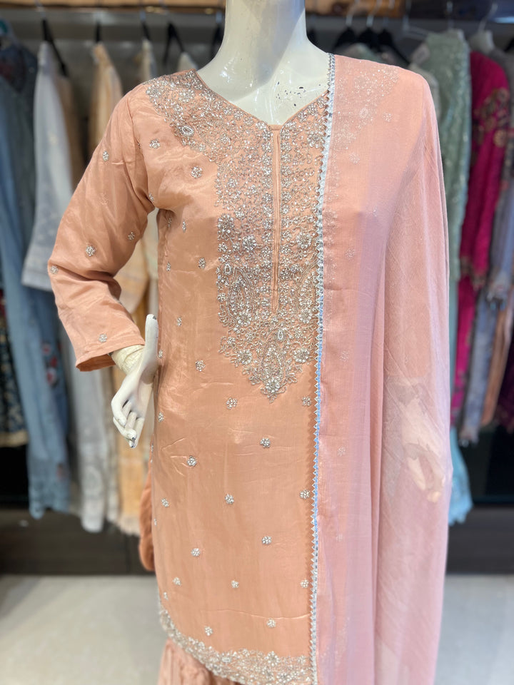 EKTA DESIGNER EMB SUIT- KTB8