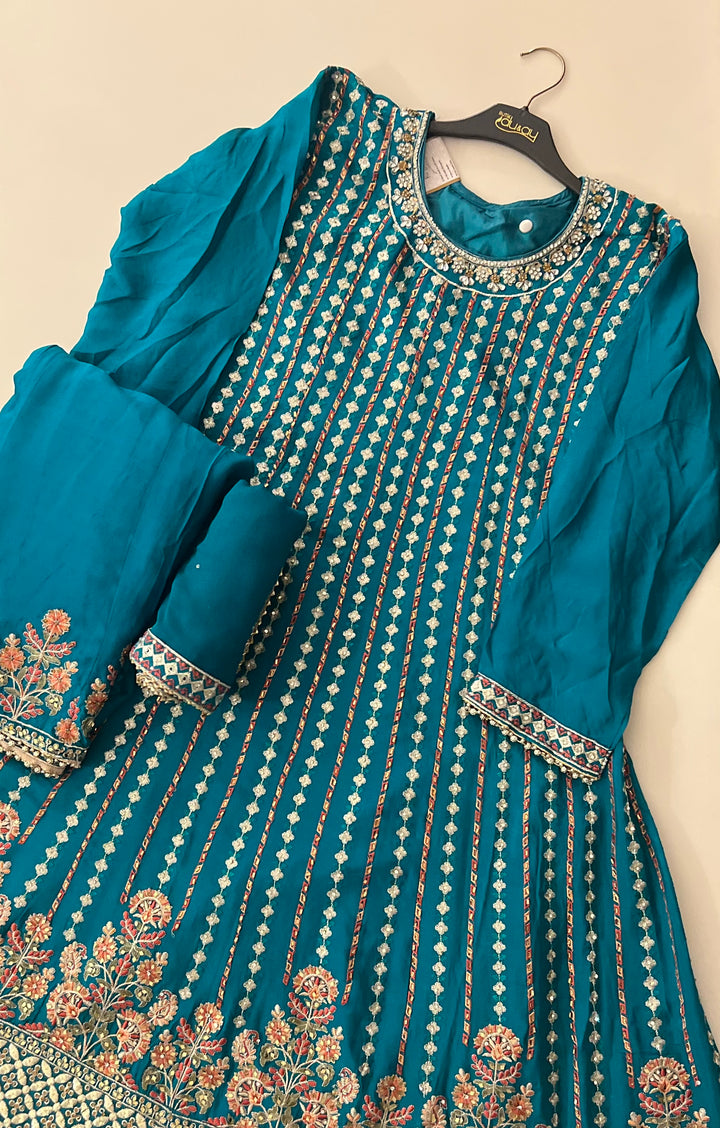 NANDINI DESIGNER PLAZO SET- IK001