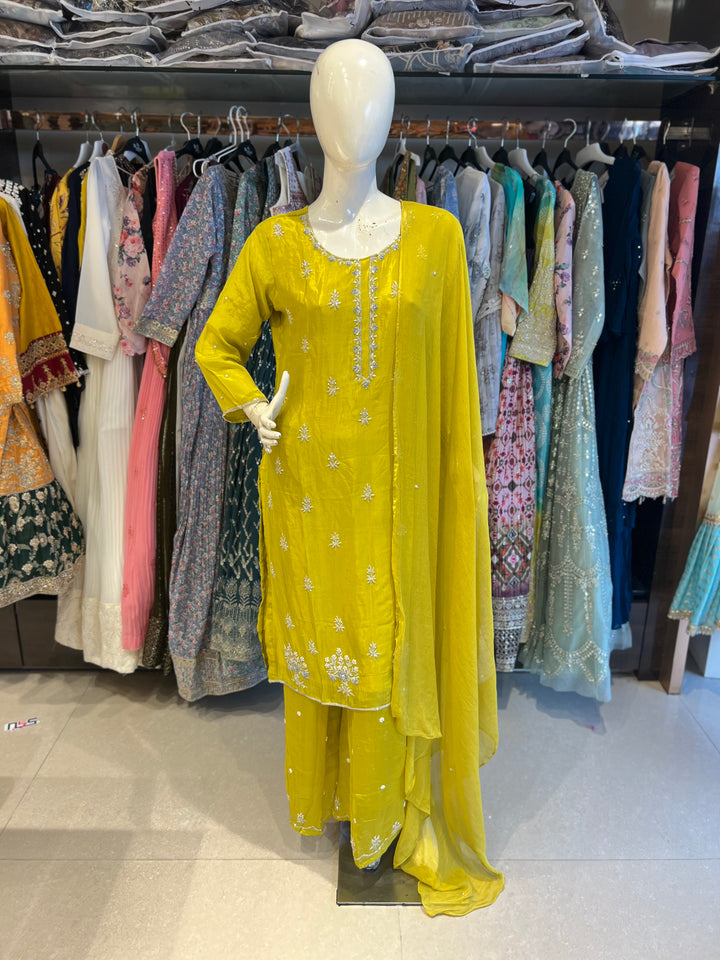 ZARNAB DESIGNER EMB SUIT- IKL02