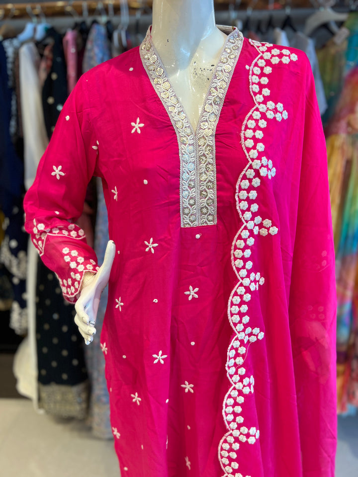 MILI DESIGNER THREAD WORK SUIT- IKL15