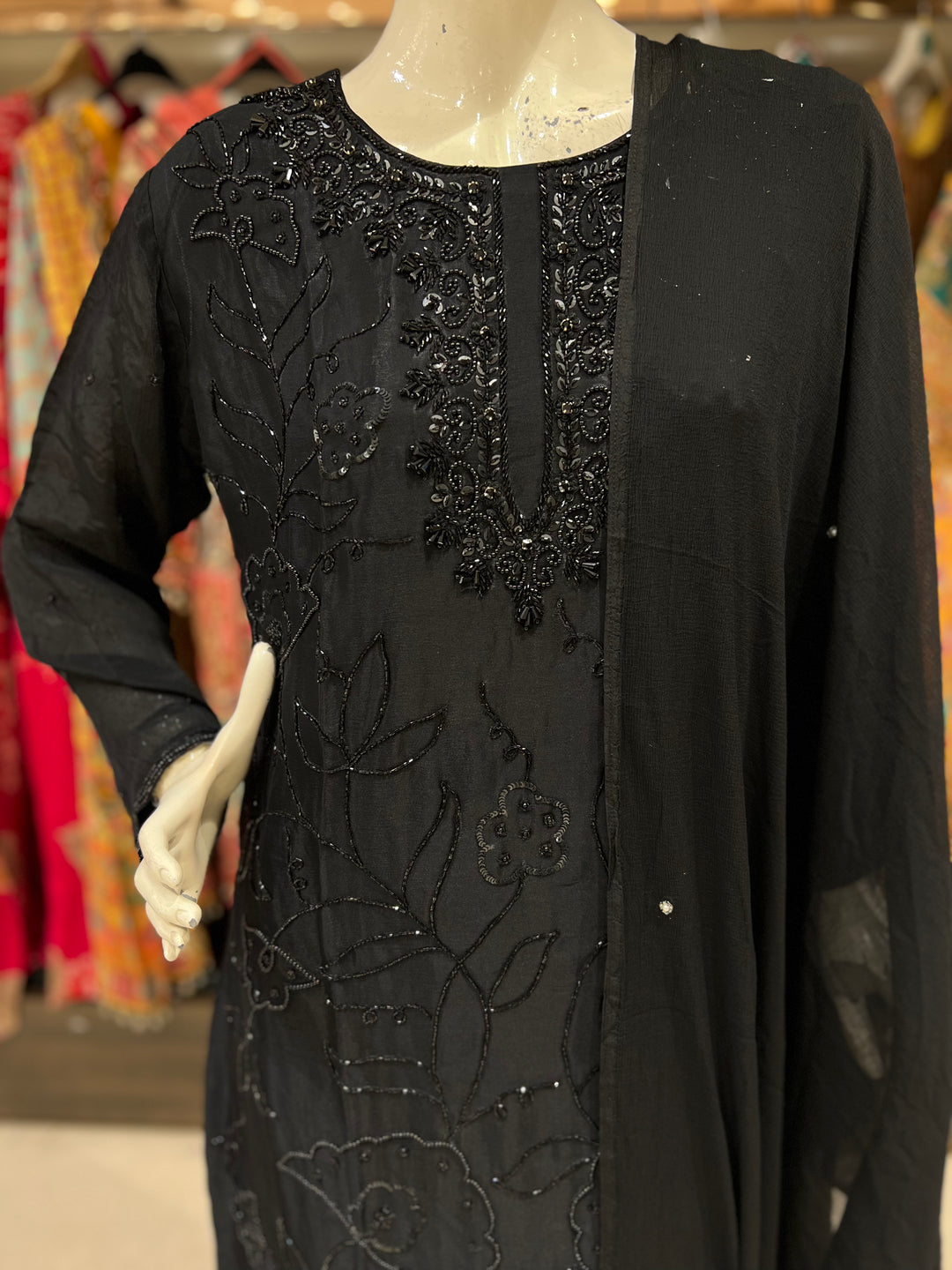 RUBINA DESIGNER EMB SUIT- IKW1