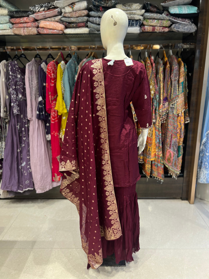 KIRAN DESIGNER GOTA WORK SUIT -BTN02