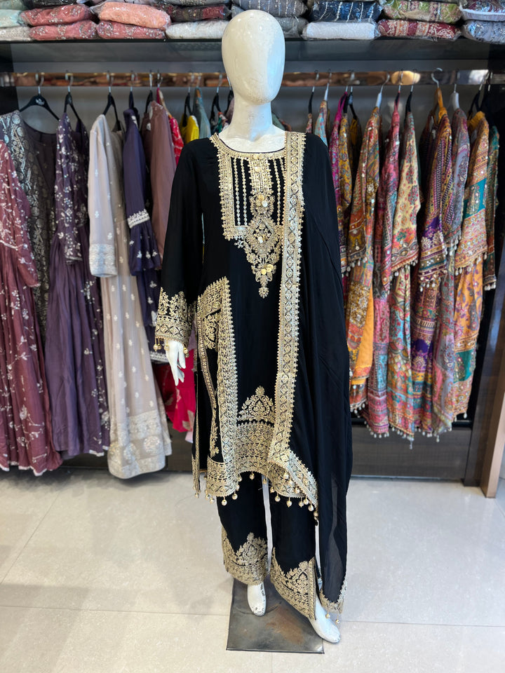 RUHI DESIGNER EMB SUIT -IKN6