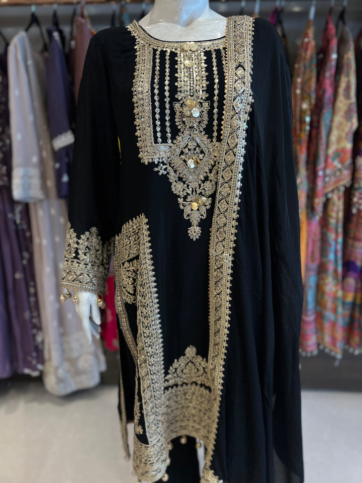 RUHI DESIGNER EMB SUIT -IKN6