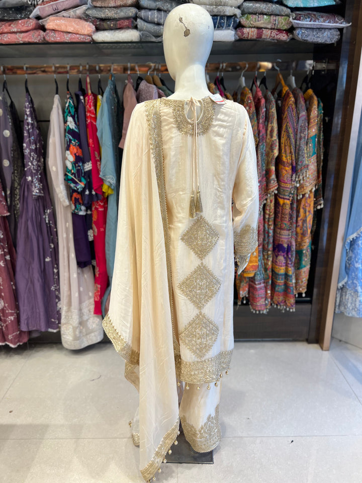 EID DESIGNER GOTA WORK SUIT -IKN6