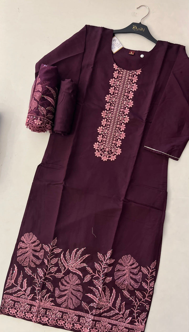 CHAITALI DESIGNER EMB SUIT -MS10