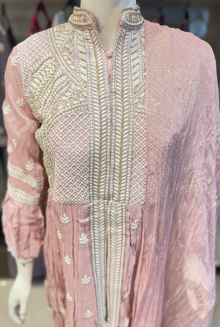 SAANVI DESIGNER EMB SUIT -KTH38